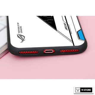 Ốp lưng kính cường lực iPhone 7 Plus, 8 Plus - ROG Gaming