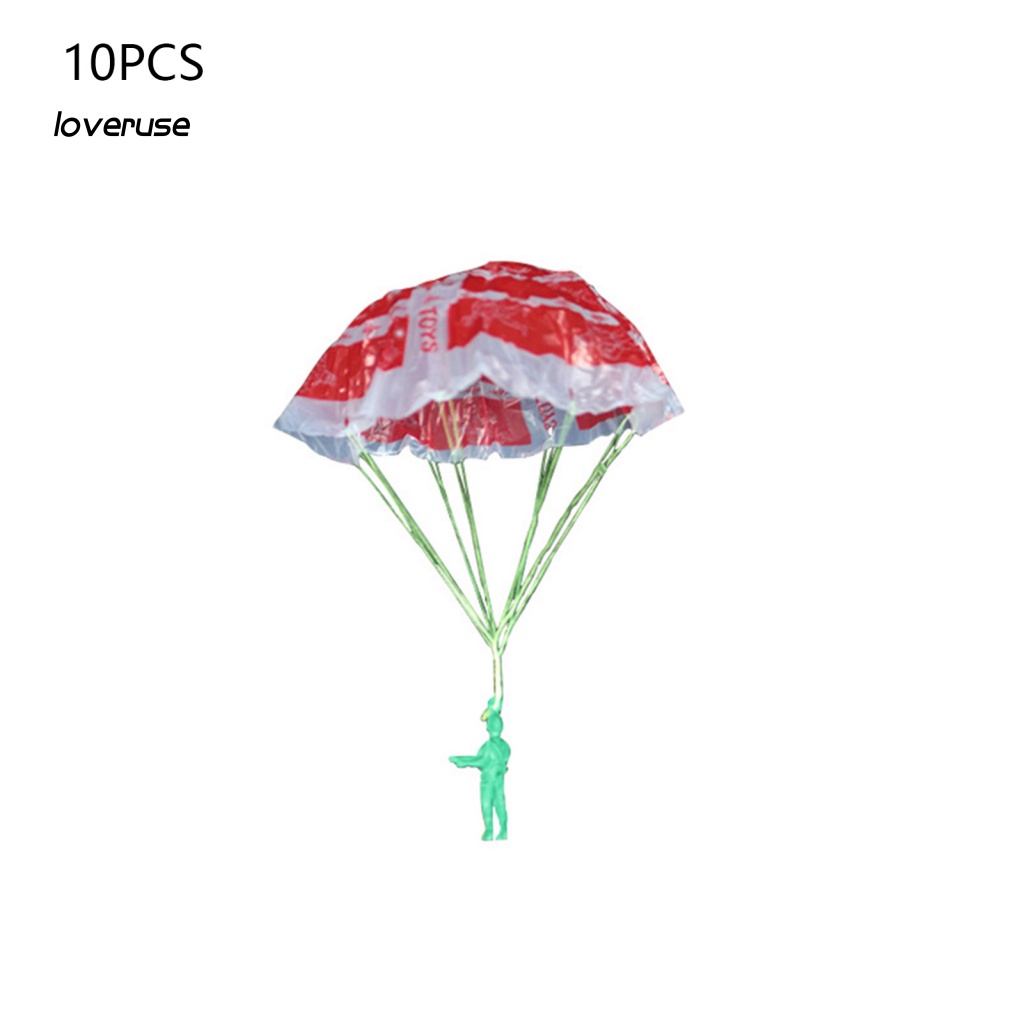 Set 10 Mô Hình Lính Nhảy Dù Đồ Chơi Cho Bé