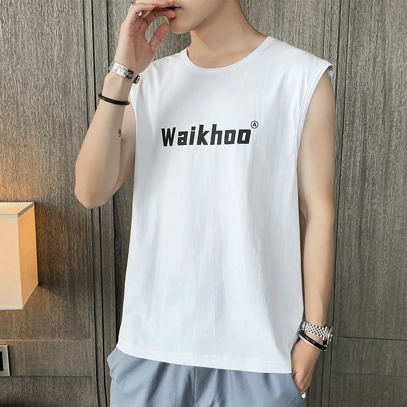 Áo Sát Nách Vải Lụa Lạnh Mỏng Size M-4Xl Thời Trang Cho Nam