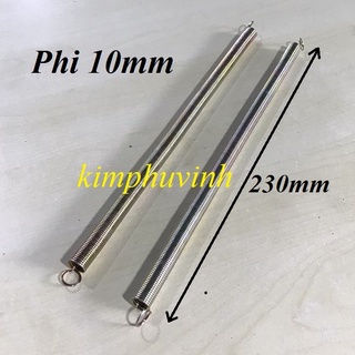 01 cái - lò xo thép - lò xo kéo - lò xo làm bẫy phi 10