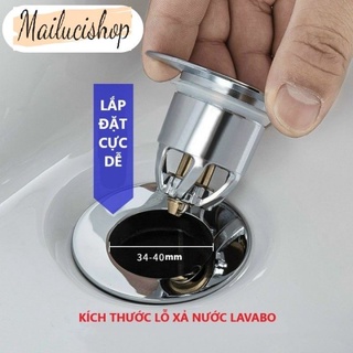 Nút bịt bồn rửa mặt lavabo nhấn nút cao cấp