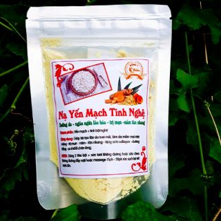Nạ yến mạch tinh nghệ Handmade