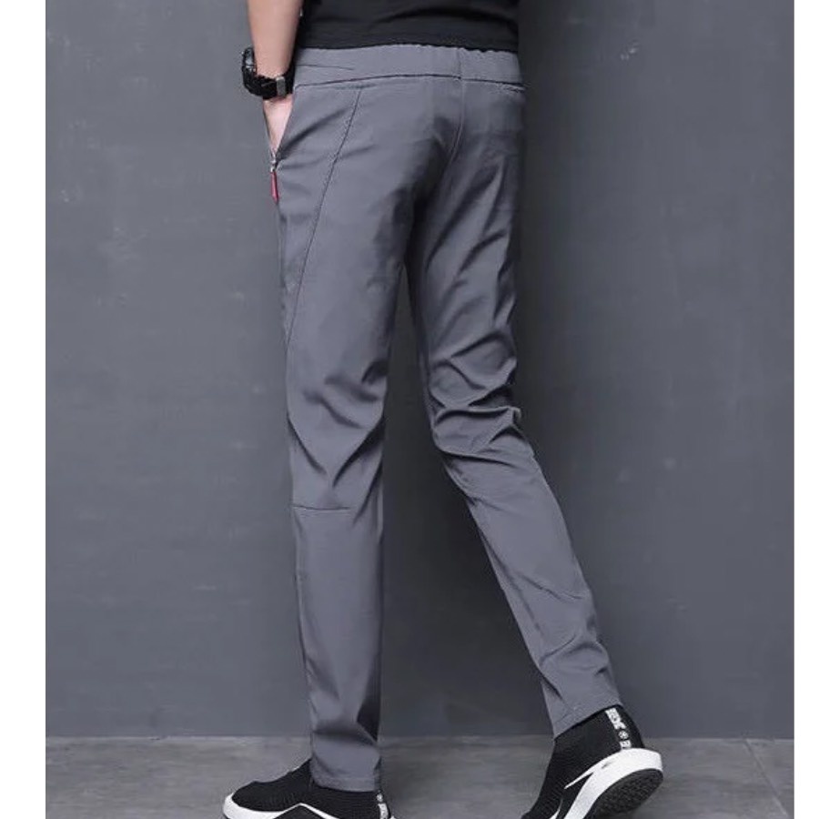 Quần Thể Thao Nam, Quần Gió Nam Dài, Bền Màu Co Giãn Tốt