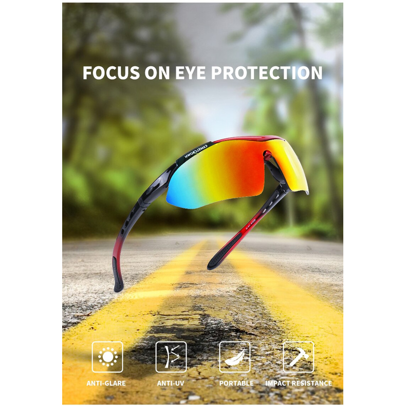 Kính chống nắng/ tia UV Camel A8S3H5106 đa năng tiện dụng cho các hoạt động ngoài trời gentle monster | BigBuy360 - bigbuy360.vn