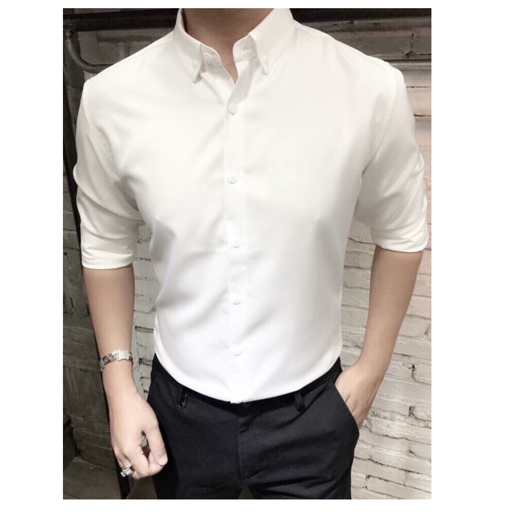 ÁO SƠ MI NAM HÀN QUỐC BODY DÁNG ÔM CHẤT ĐẸP 442B