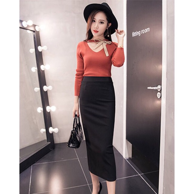 CHÂN VÁY BÚT CHÌ FORM DÀI | BigBuy360 - bigbuy360.vn