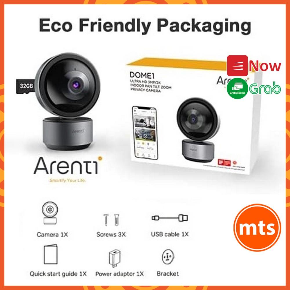 Camera thông minh Xiaomi Arenti DOME1 bản quốc tế phân giải 2K kết nối app xem qua điện thoại - Minh Tín SHop