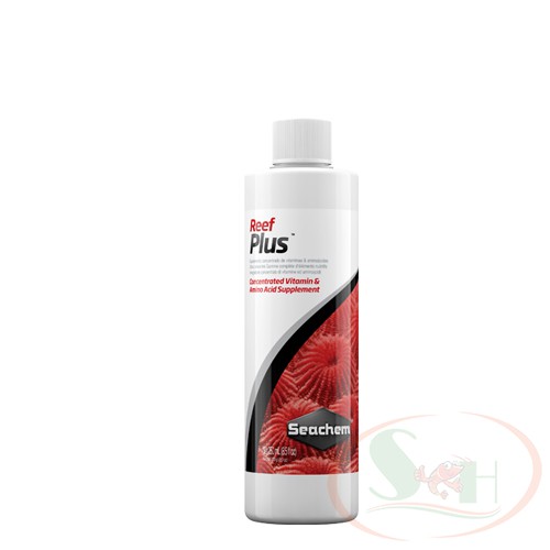 Dinh dưỡng nước mặn Seachem Reef Plus 250ml, 500ml dưỡng chất vi lượng bể cá biển san hô