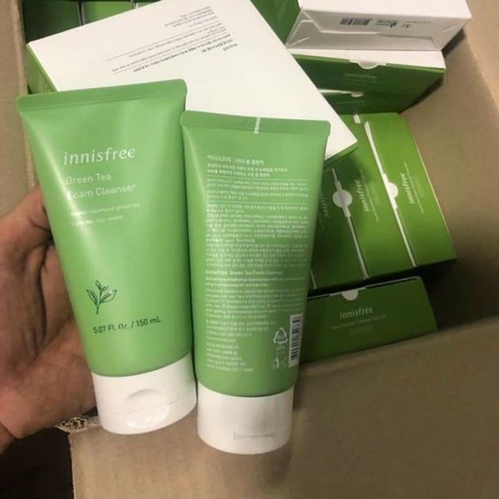 Sữa rửa mặt trà xanh Innisfree Green Tea Foam Cleanser 150ml | BigBuy360 - bigbuy360.vn