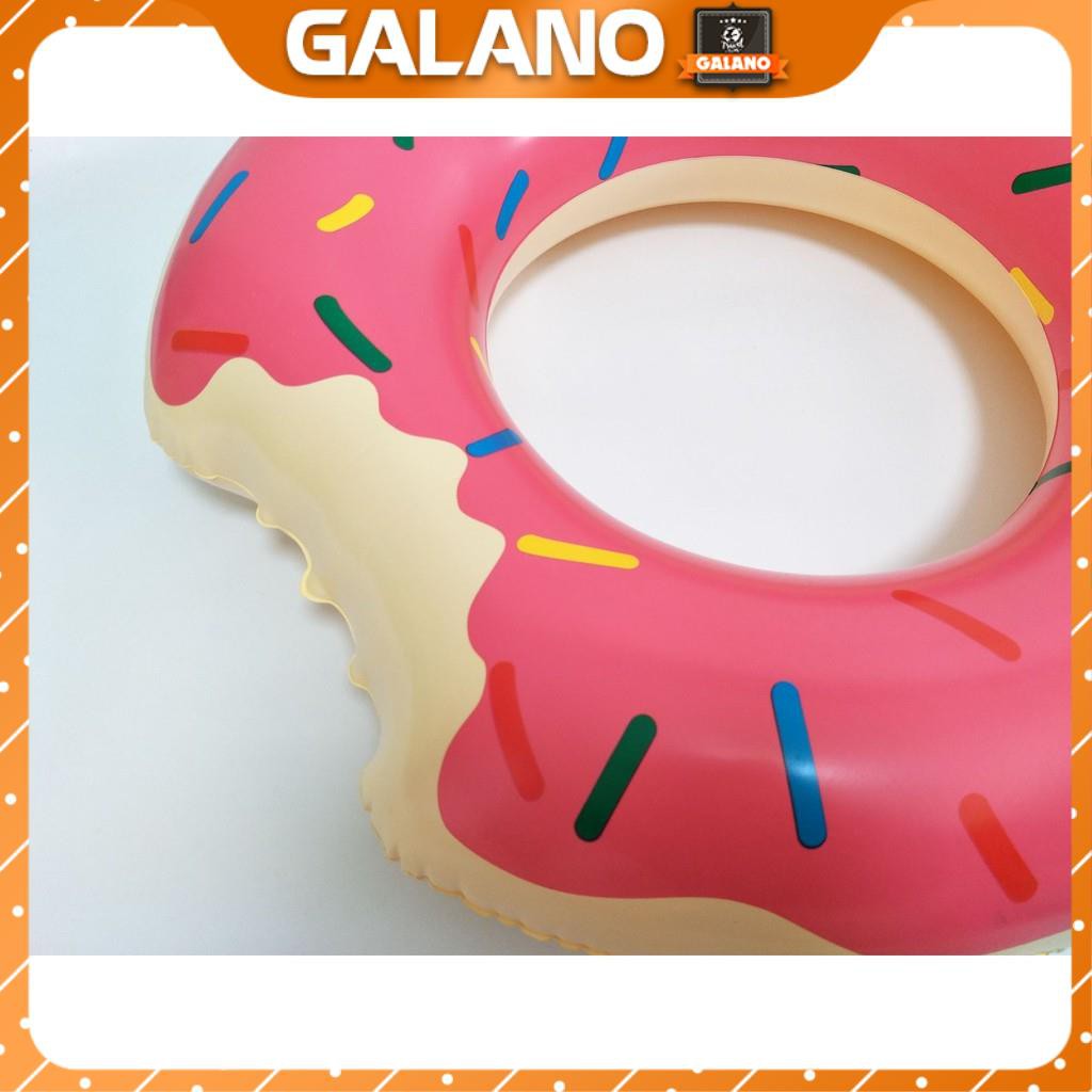Phao bơi cho bé GALANO size 60 cm tập bơi cho trẻ em hình bánh vòng Donut dễ thương SS-001301