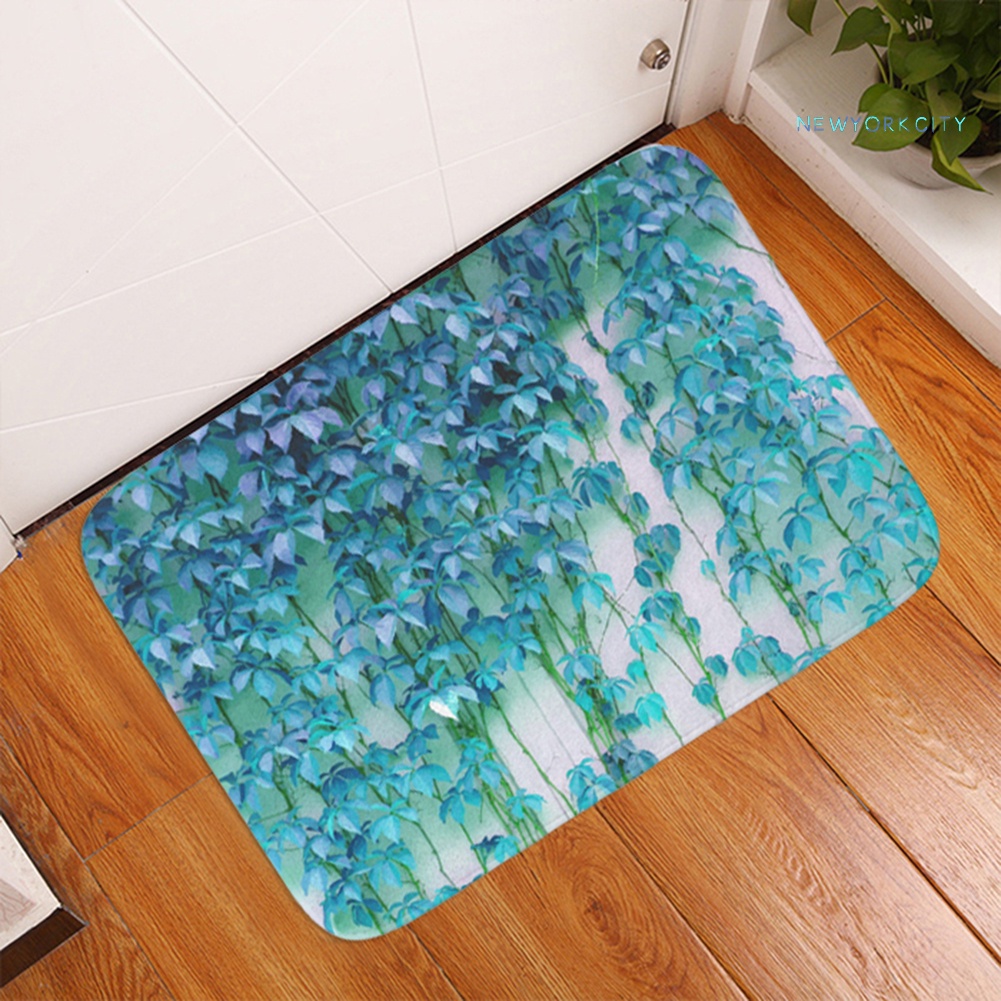 Thảm Lót Sàn Chống Trượt Họa Tiết Hình Học / Xương Rồng / Mặt Trăng Trang Trí Nhà Cửa