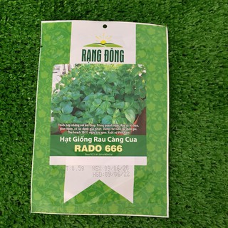 Hạt Giống Rau Càng Cua Dễ Trồng