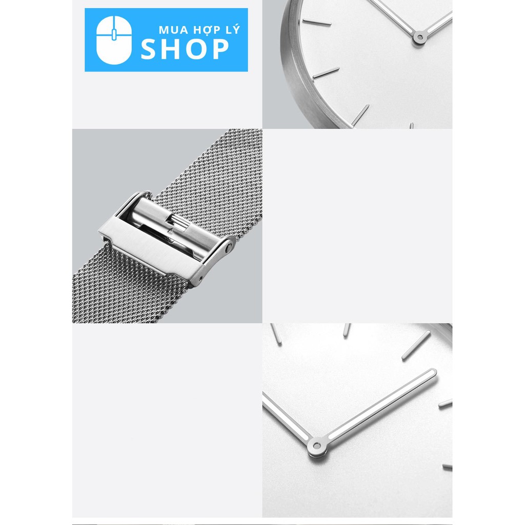 Đồng Hồ Đeo Tay Unisex Xiaomi Youpin TwentySeventeen W001Q, Thời Trang Thanh Lịch - Hàng Nhập Khẩu