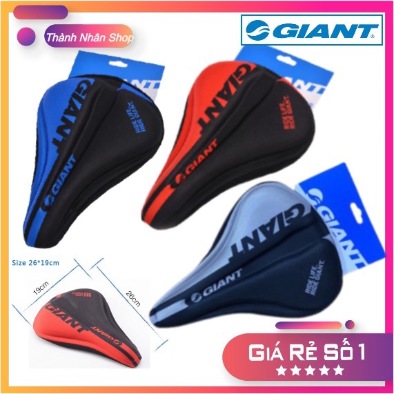 Bao yên xe đạp Chính hãng GIANT [ loại dày , đệm silicon ]