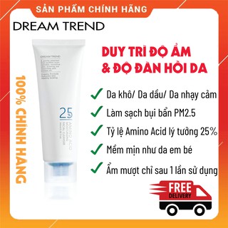 Sữa Rửa Mặt Dưỡng Ẩm Dream Trend Amino Acid - Cấp Ẩm Tức Thì Sau 1 Lần Rửa - Dịu Nhẹ Ẩm Mượt Sạch Sâu (Hàng Sẳn SLL)