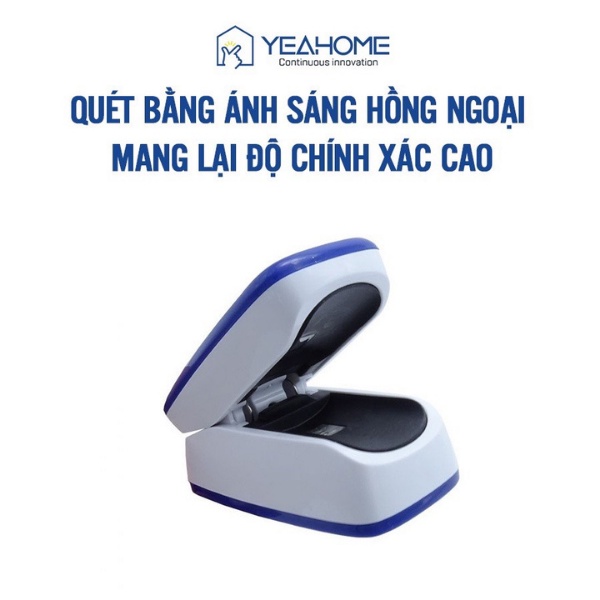 Máy Đo Nồng Độ Oxy Trong Máu SPO2 và Nhịp Tim CONTEC Hàng Chính Hãng, Bảo hành 36 tháng - Yeahome Store