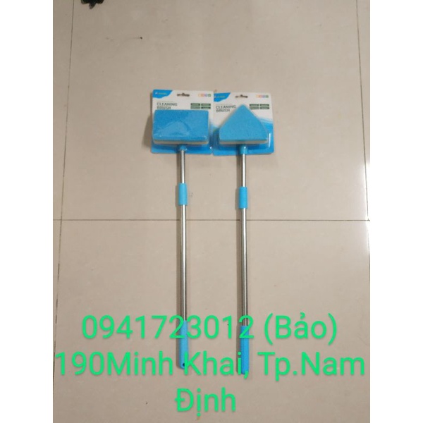 Cây dụng cụ chà vệ sinh bể cá kéo dài 100cm