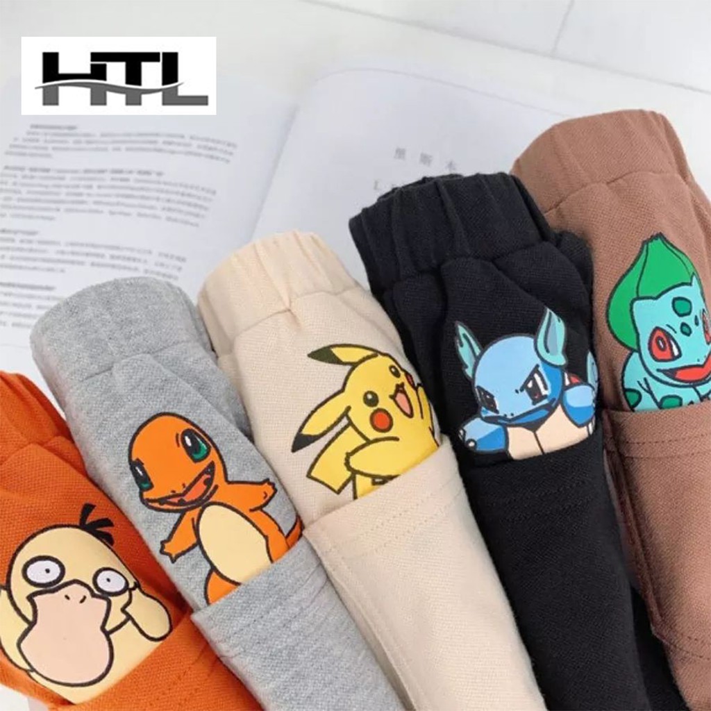 COMBO 5 Quần Short bé trai mẫu Pokemon