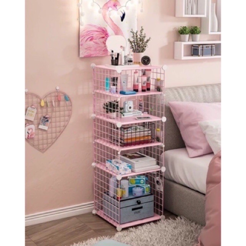 TỦ KỆ LƯỚI ĐẦU GIƯỜNG ĐA NĂNG SIÊU TIỆN ÍCH MÀU TRẮNG sâu 37cm