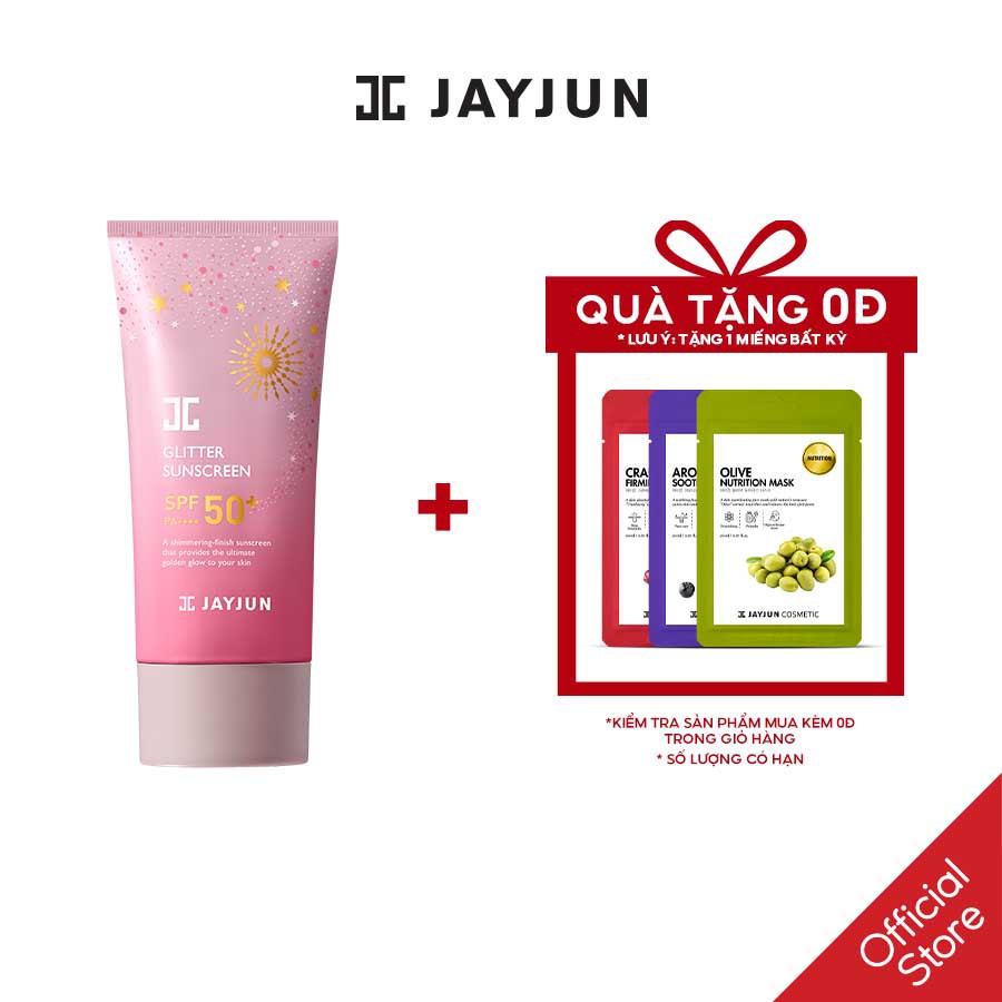 Kem Chống Nắng Dành Cho Mặt Và Toàn Thân JAYJUN x SODA GLITTER SUN SCREEN 90g