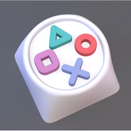 Keycap Playtation