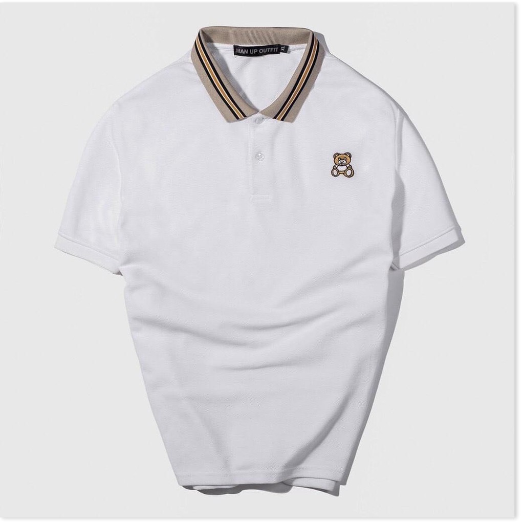 Áo Thun Nam Cổ Bẻ Ngắn Tay Trẻ Trung Năng Động ✮✮✮ HP