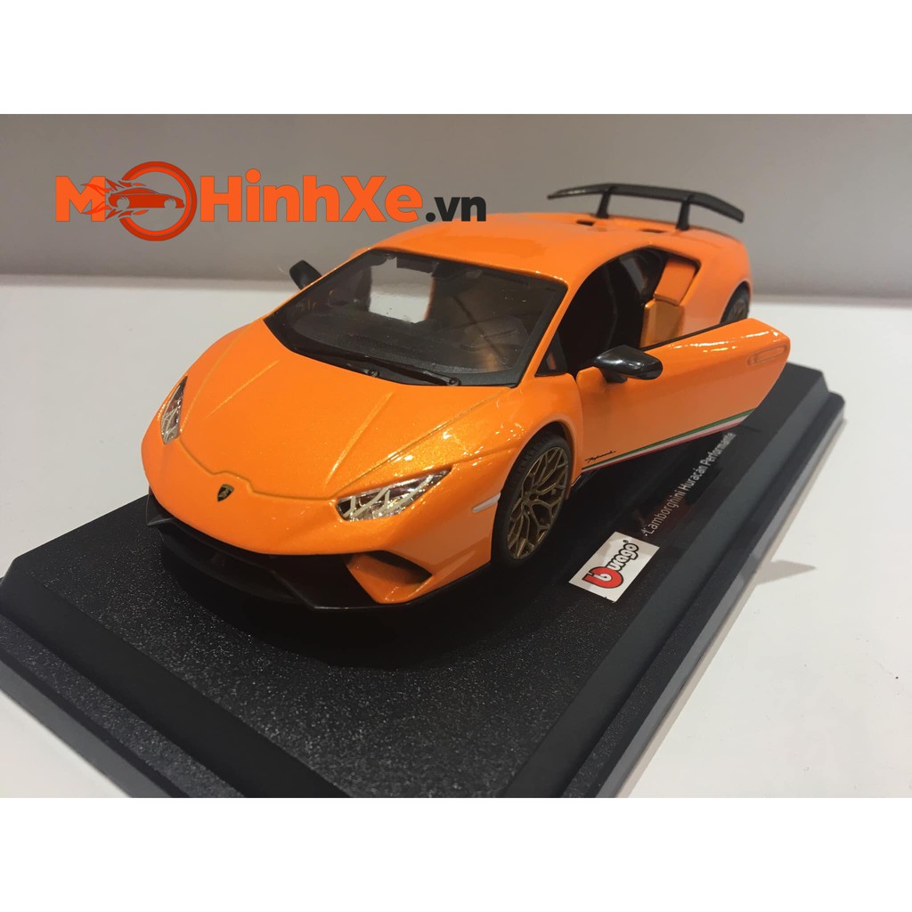 MÔ HÌNH XE LAMBORGHINI HURACAN PERFORMANTE 1:24 BBURAGO