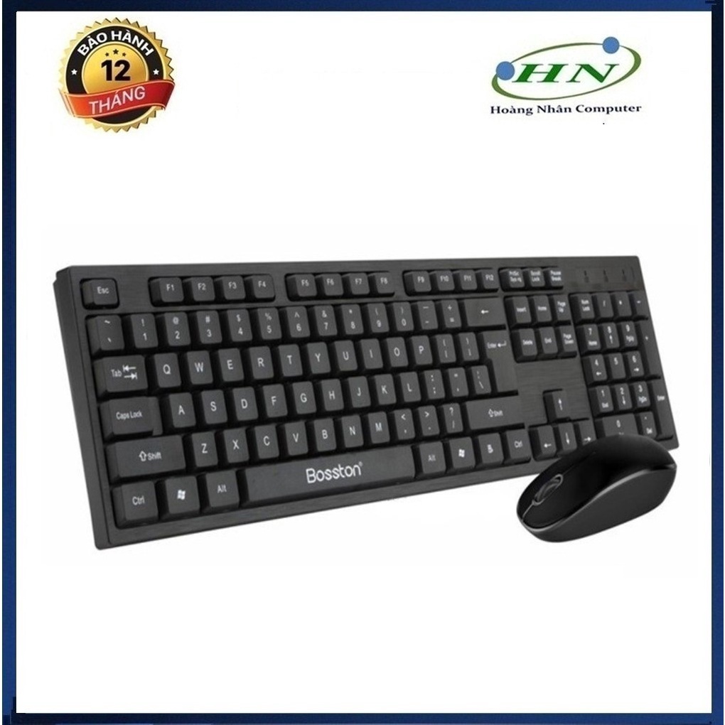Bộ Phím chuột Ko Dây Mini Bosston WS600