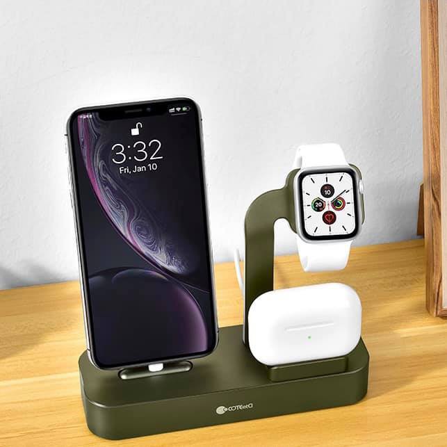 Đế sạc Coteetci 3 in 1