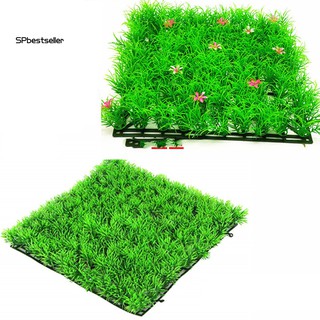 Thảm cỏ nhân tạo dùng để trang trí bể cá