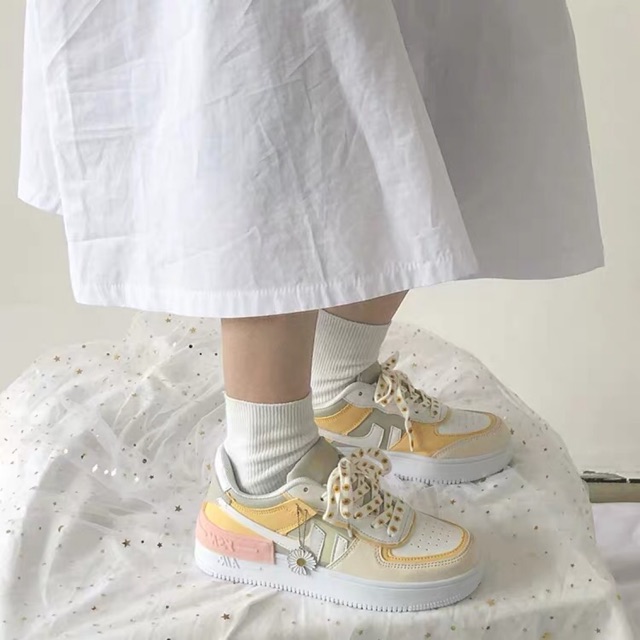 Giày Ulzzang Sneaker thể thao cúc daisy