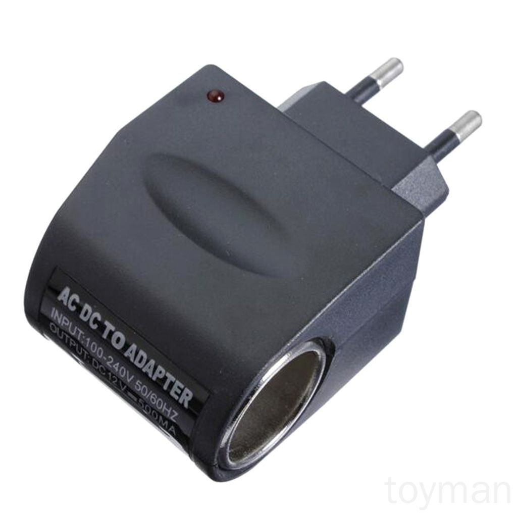 Household Car Charger Cigar Cigarette Lighter 110V-220V AC to 12V DC Auto Power Adapter Converter Socket toyman