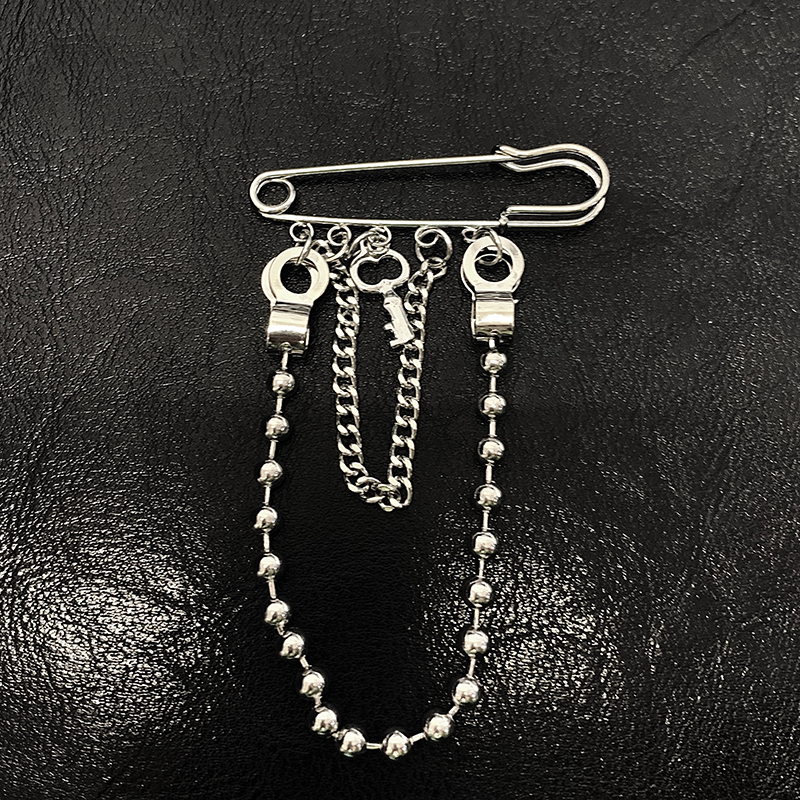 Ghim Cài Áo Kim Loại 22523 Thiết Kế Đơn Giản Thời Trang Dành Cho Nam Và Nữ