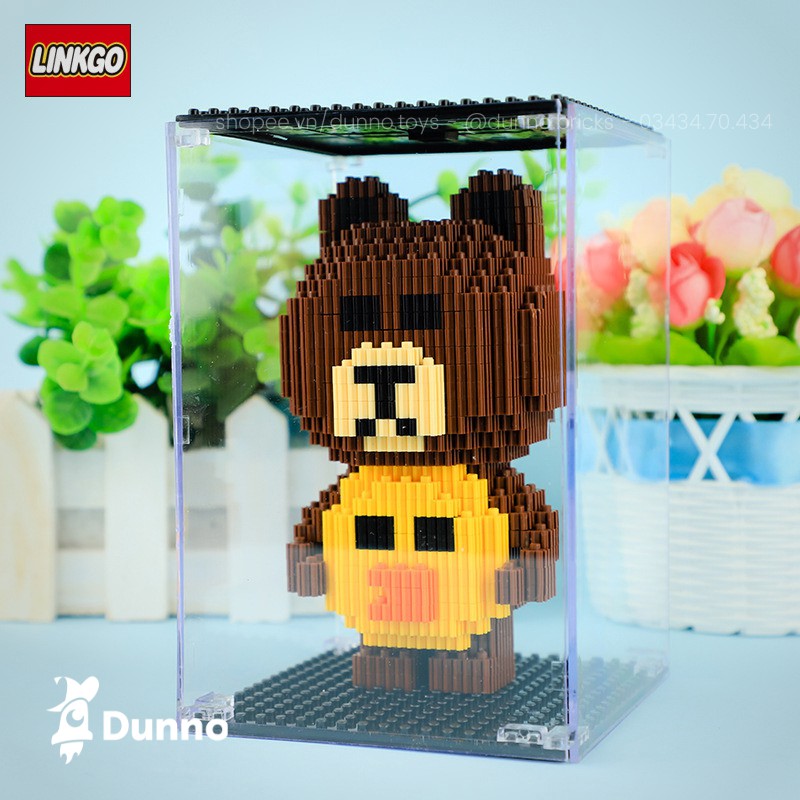 Hộp Trưng Bày NanoBlock Size Dưới 8cm - Dust Cover | BigBuy360 - bigbuy360.vn