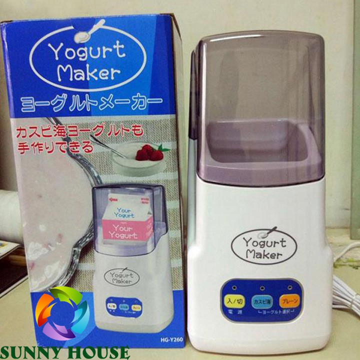 [CHÍNH HÃNG] Máy làm sữa chua Yogurt Maker Nhật Bản, Máy làm sữa chua 3 nút -