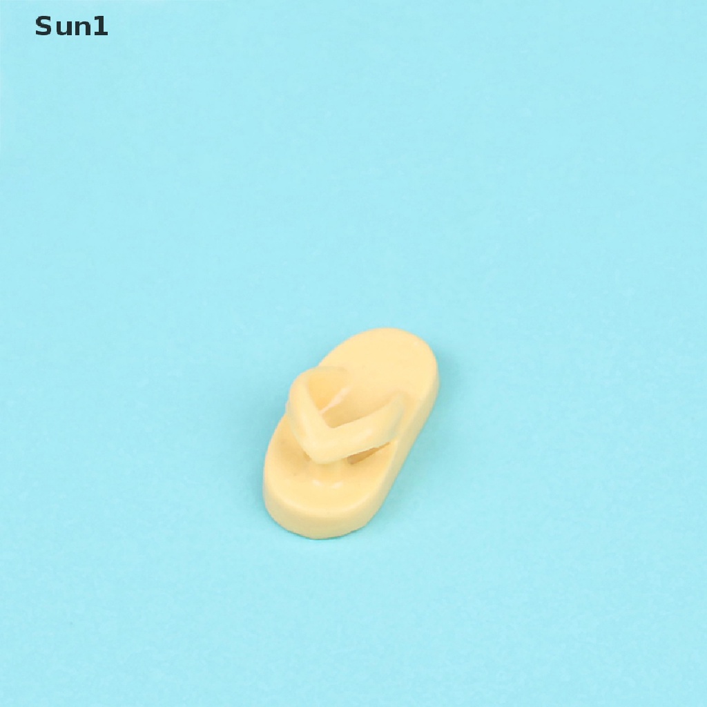 1 Đôi Dép Đi Trong Nhà Búp Bê Mini Thời Trang Dễ Thương Bắt Mắt 1: 1