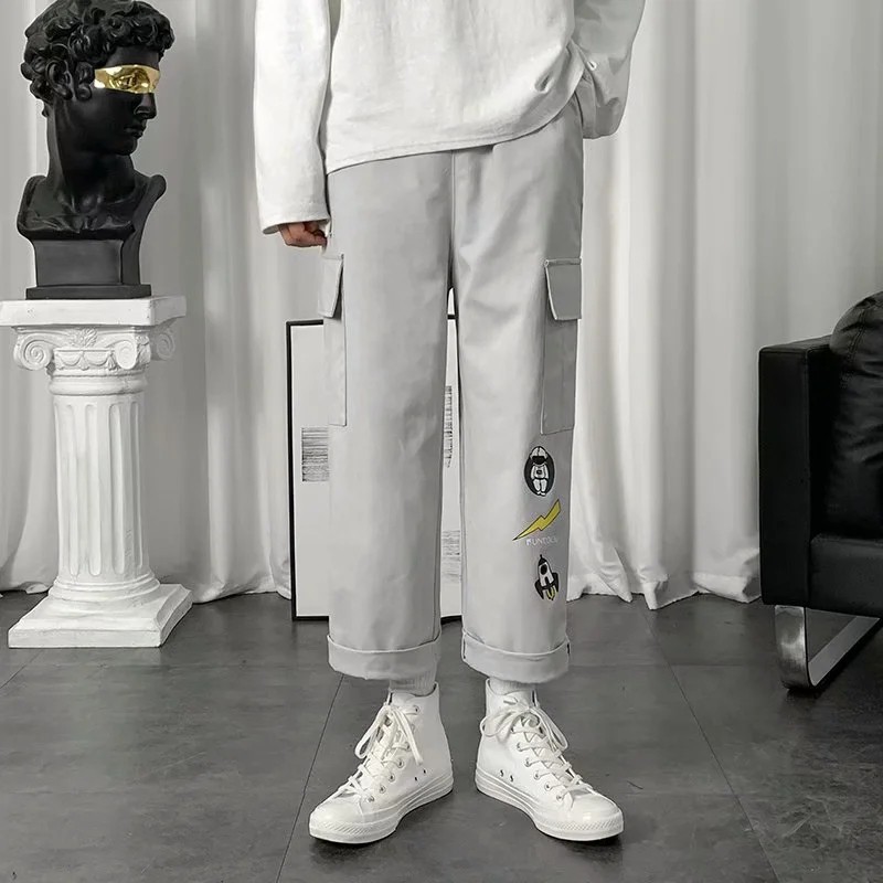 Quần Thể Thao Ống Rộng Phong Cách Hàn Quốc Dành Cho Nam / Nữ / Size M-3Xl | BigBuy360 - bigbuy360.vn