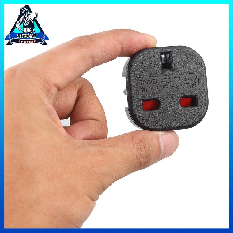 [Fitslim] Universal UK to EU AC Power Travel Plug Adapter Socket Converter 10A/16A 240V