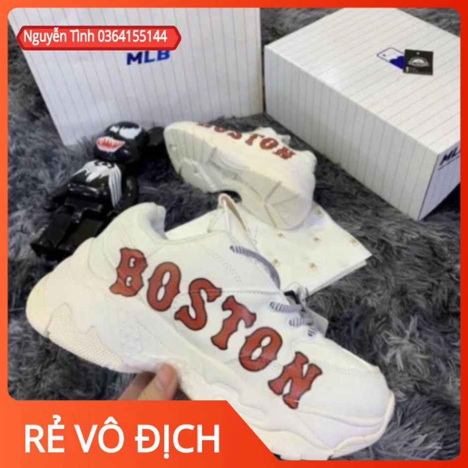 Giày 𝐌𝐋𝐁 Boston chuẩn bản trung, Giày Thể Thao Tăng Chiều Cao Boston Nam Nữ