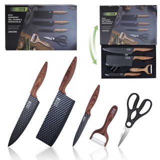 Bộ dao 5 món Lebenlang của Đức - Bảo Hành Chính Hãng 2 Năm