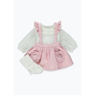 Set body+ váy hồng+ tất bé gái Matalan