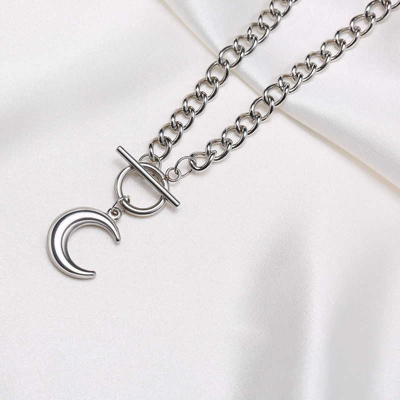 Vnox vòng cổ Mặt Trăng Khuyết Phong Cách Boho Thời Trang