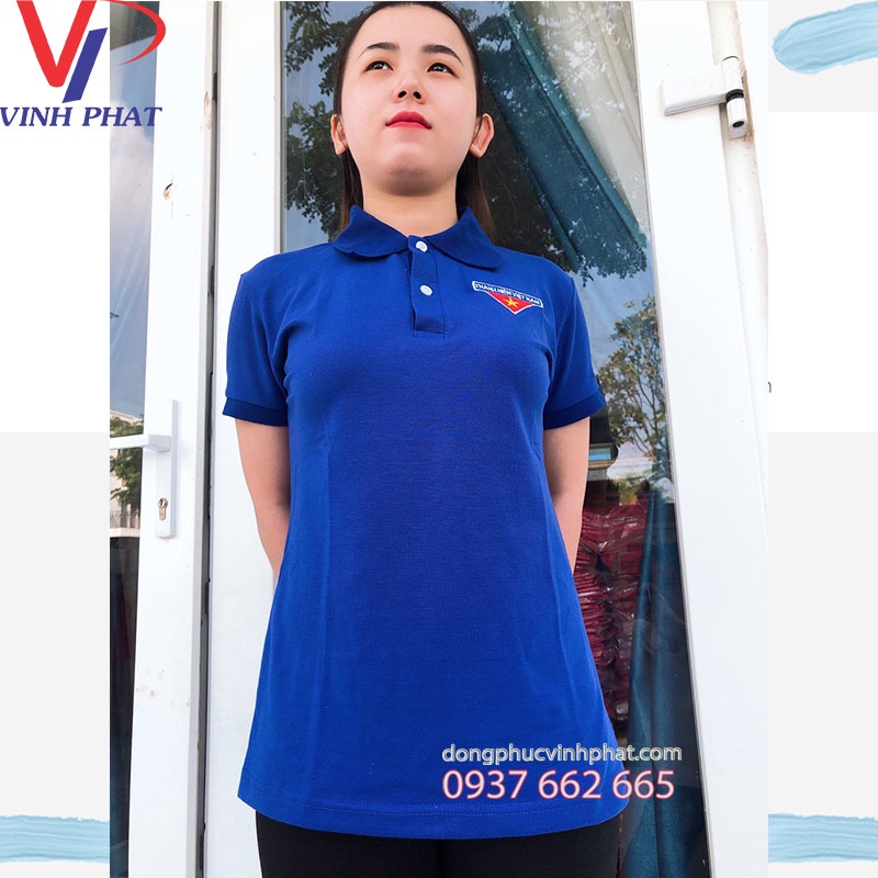 Áo Thun Đoàn Thanh Niên Nam Nữ Vải Cá Sấu Đẹp Thoáng Mát - VĨNH PHÁT