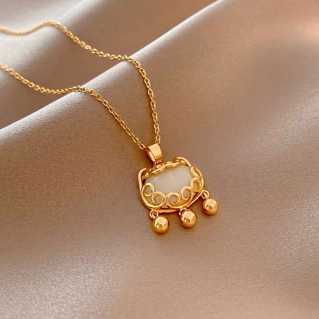 Dây Chuyền Thép Titan Mặt Ổ Khóa An Toàn Thời Trang