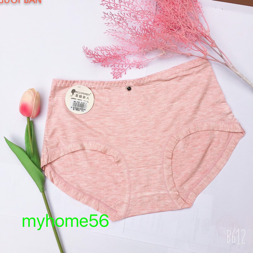 Quần lót muối tiêu cotton 100% 703(shop bao chất) lẻ 1c | BigBuy360 - bigbuy360.vn