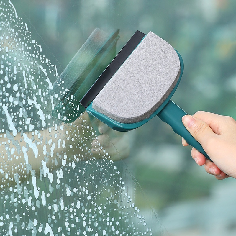 Dụng cụ vệ sinh cửa kính hai mặt 2 trong 1 đa năng tiện lợi