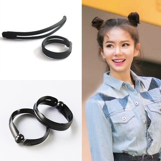 Set 2 phụ kiện cuộn tròn dùng búi tóc độc đáo tiện dụng