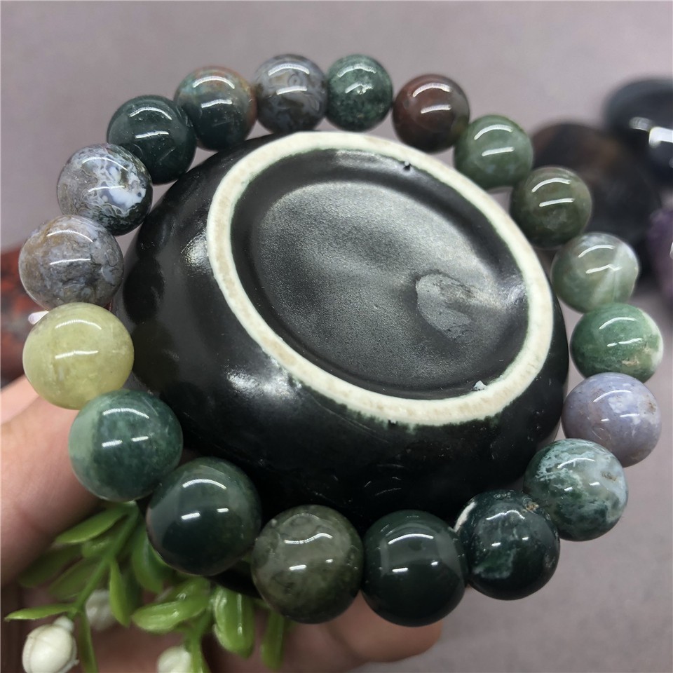 Vòng Tay Hạt Mã Não Đơn Giản charms