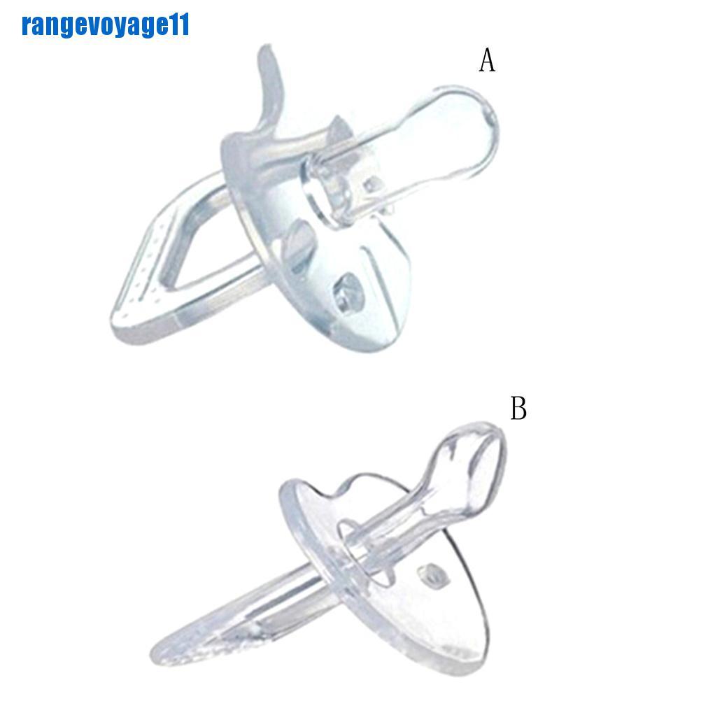 Núm Vú Giả Bằng Silicon Trong Suốt An Toàn Cho Bé