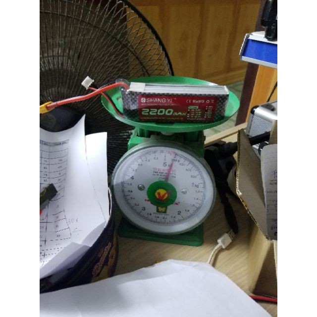 Pin Lipo ShangYi 2s, 3s, 4s 2200 mAh 45C - XT60 may bay
